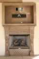 Outdoor Patio Fireplace Faux Finish